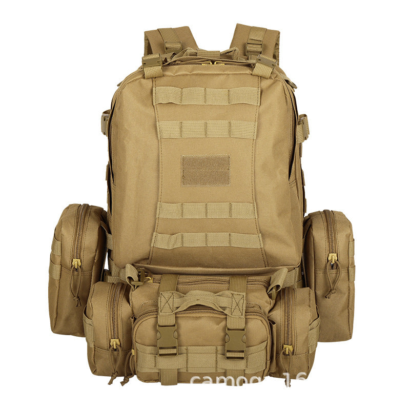 CAMO Tactical Hiking Backpack with MOLLE System